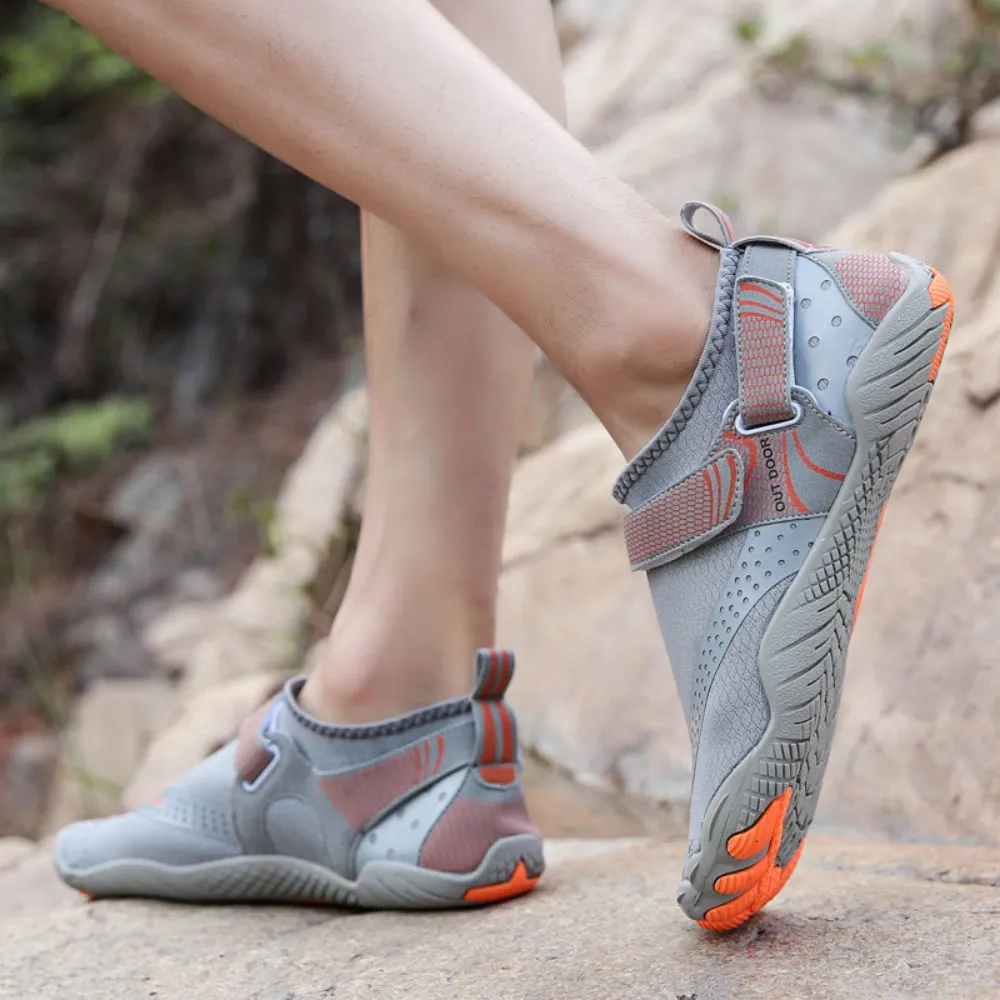 Men’s & Women’s Water Shoes Barefoot Quick Dry Aqua Sports - Grey Size EU41 = US7.5