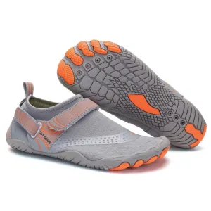 Men’s & Women’s Water Shoes Barefoot Quick Dry Aqua Sports - Grey Size EU41 = US7.5
