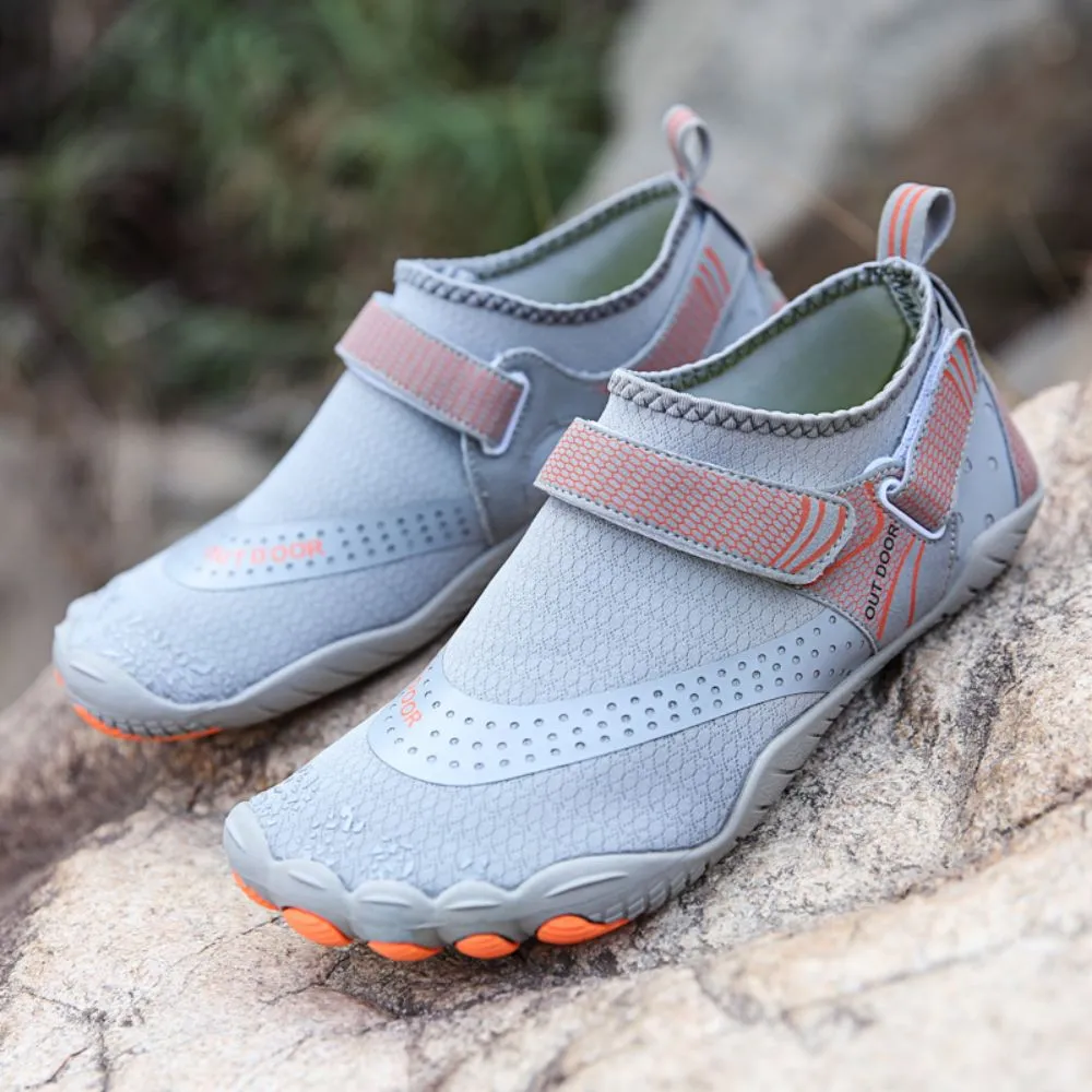 Men’s & Women’s Water Shoes Barefoot Quick Dry Aqua Sports - Grey Size EU41 = US7.5
