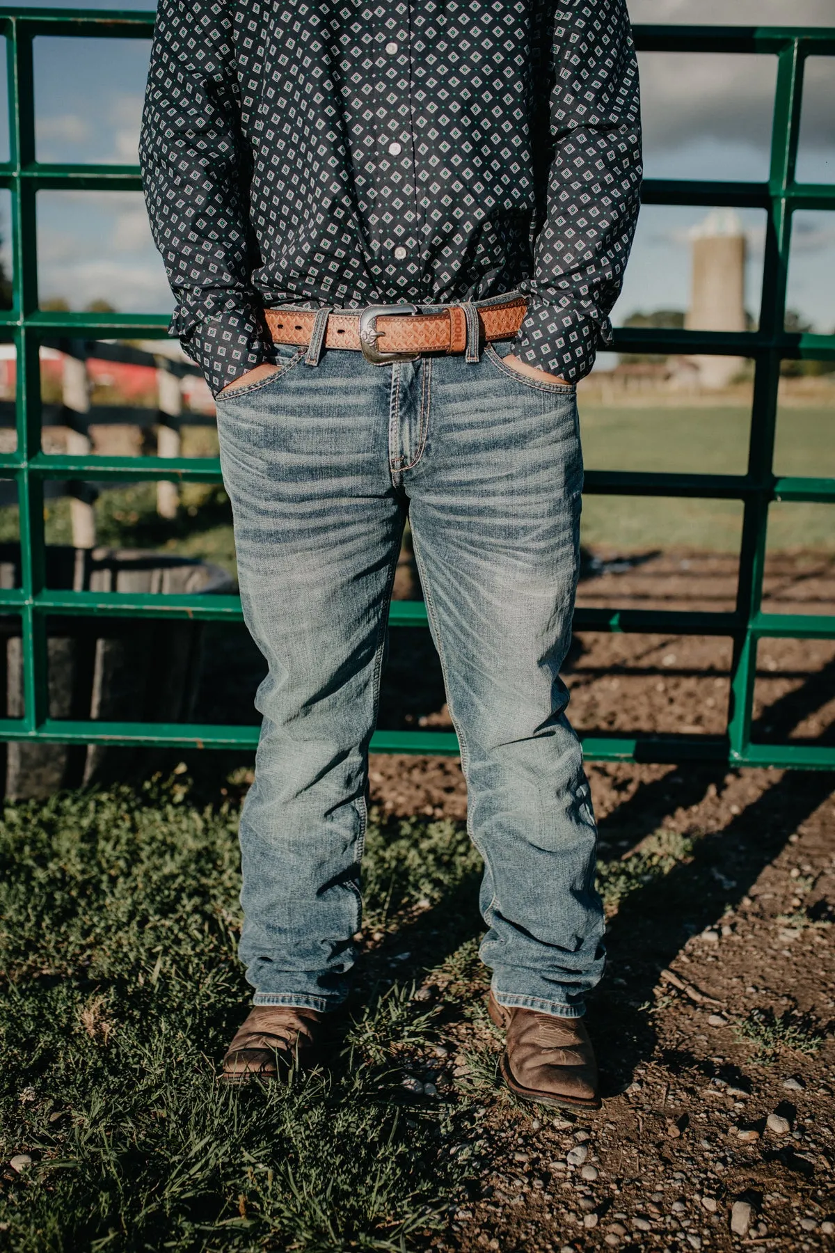Men's Ariat M7 Slim Fit Straight Leg Jean (Madera)