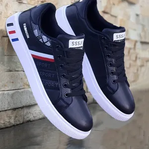 Men's Black Sneakers Shoes To Wear Without Socks