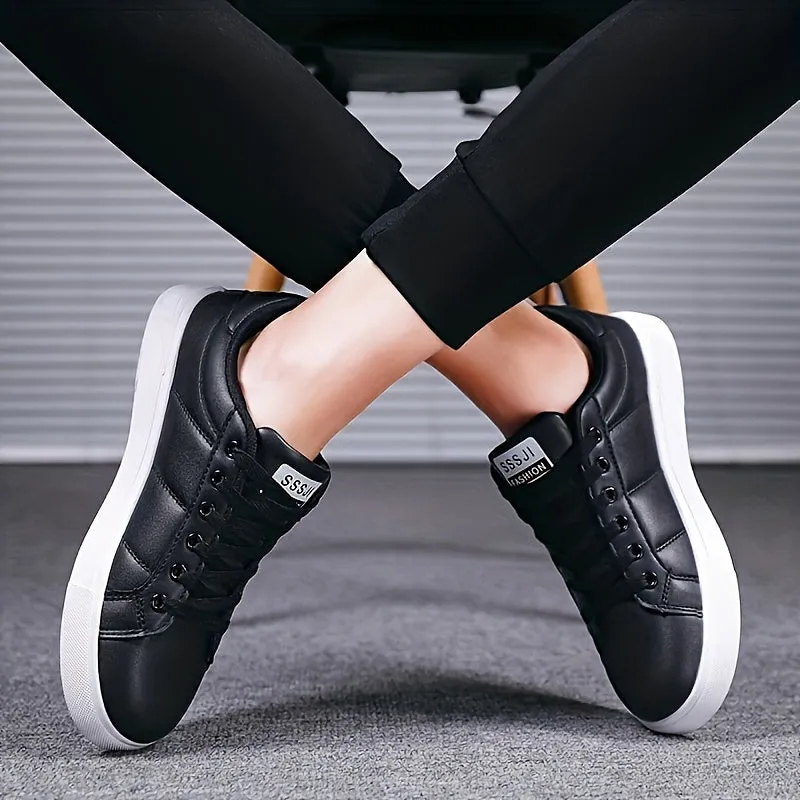 Men's Black Sneakers Shoes To Wear Without Socks