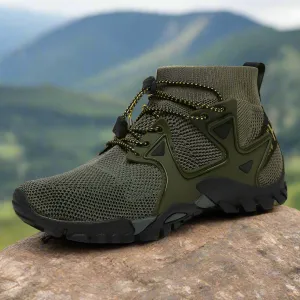 Men's Breathable High-Top Hiking Shoes