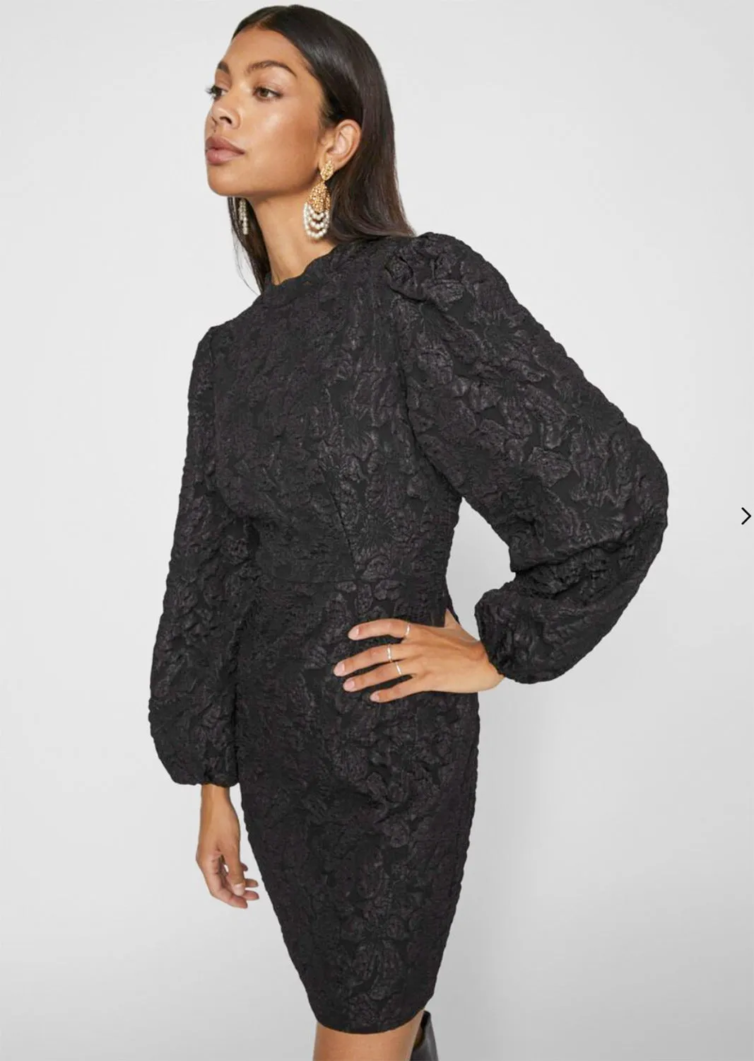 Mini Jacquard Dress