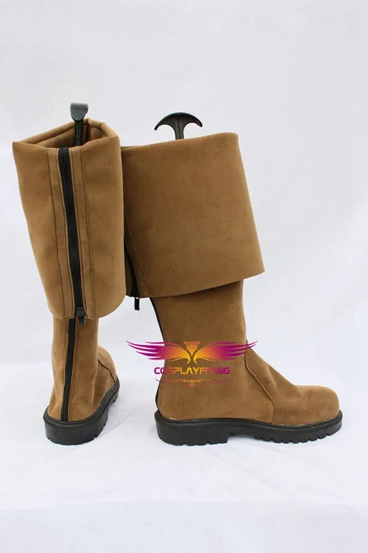 Movie Pirates of the Caribbean Jack Sparrow Cosplay Shoes Boots Custom Made for Adult Men and Women