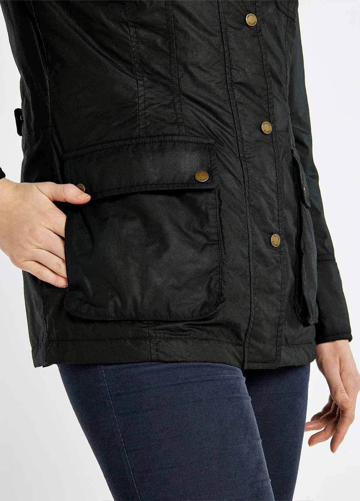 Munsboro Wax Jacket Black