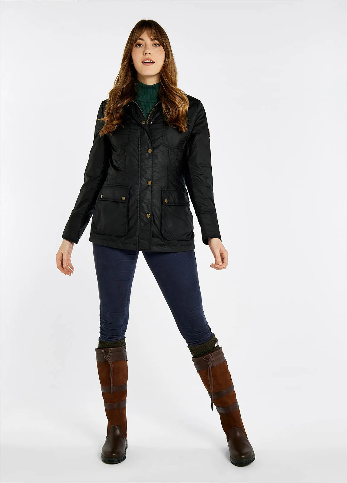 Munsboro Wax Jacket Black
