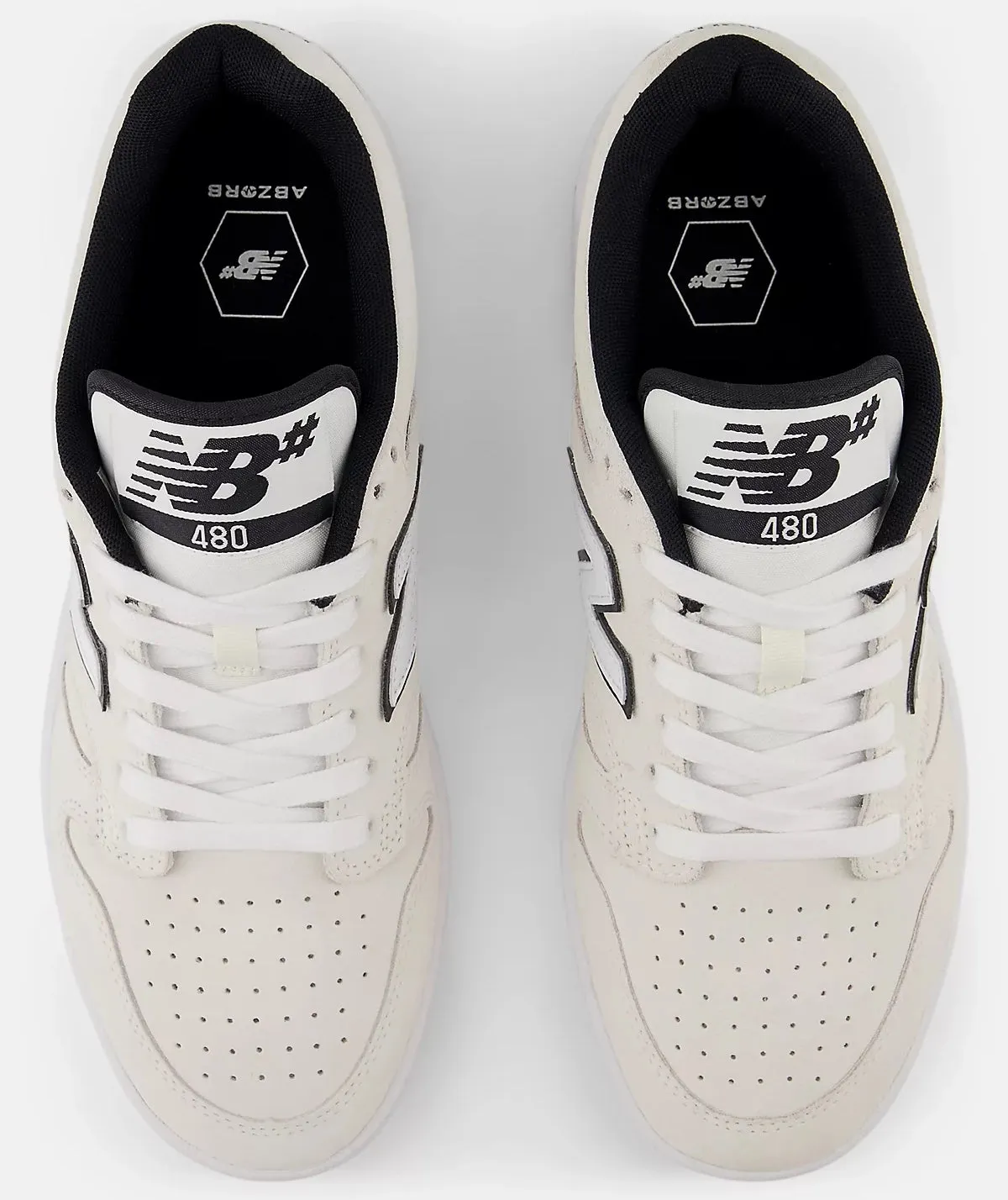 New Balance - Numeric 480 Shoes | White Black