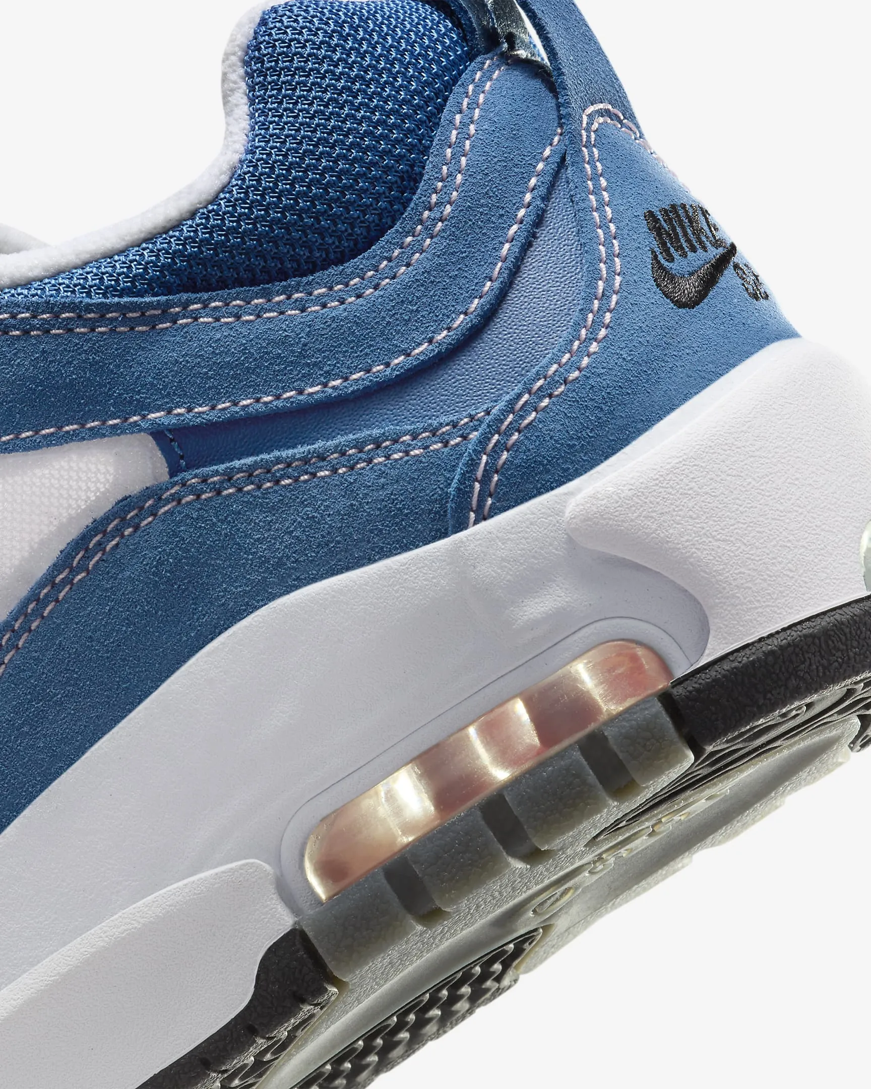 Nike SB Air Max Ishod Skate Shoes - Star Blue/White/Medium Soft Pink/Black