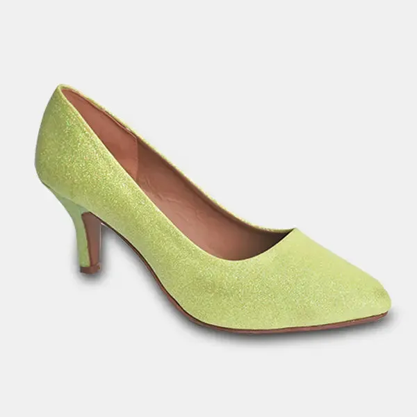 Niterie Court Shoes Yellow