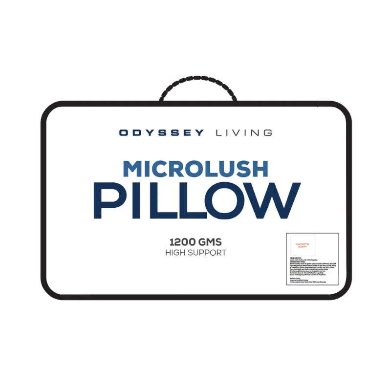 Odyssey Living Microlush Cumulus High Pillow