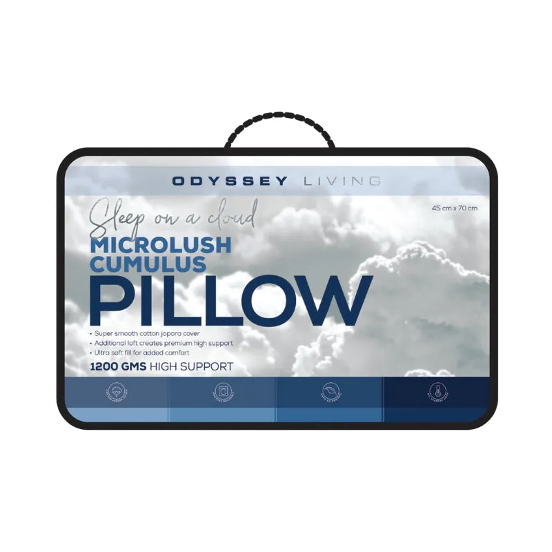 Odyssey Living Microlush Cumulus High Pillow