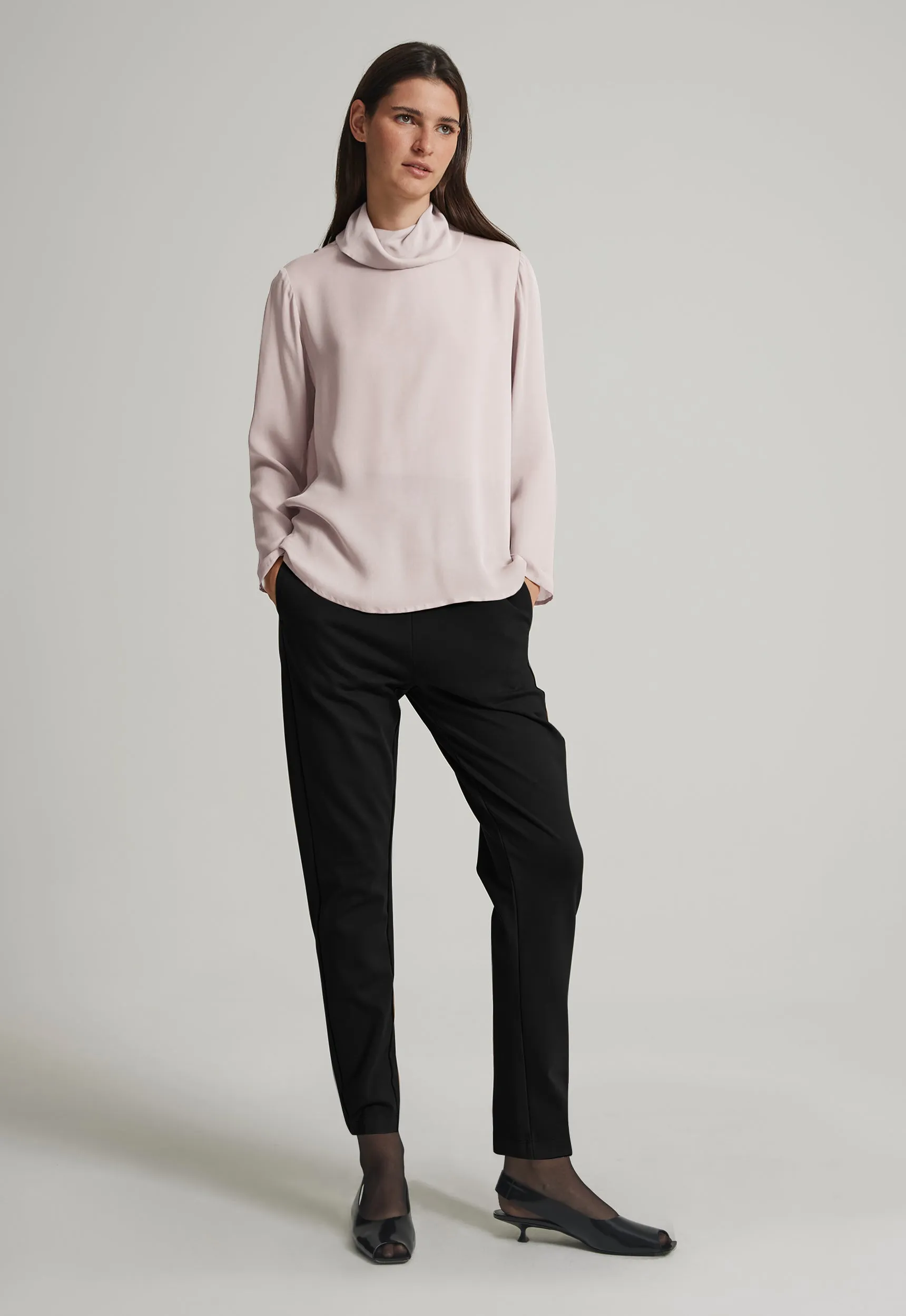 Oma Silk Top in Cologne