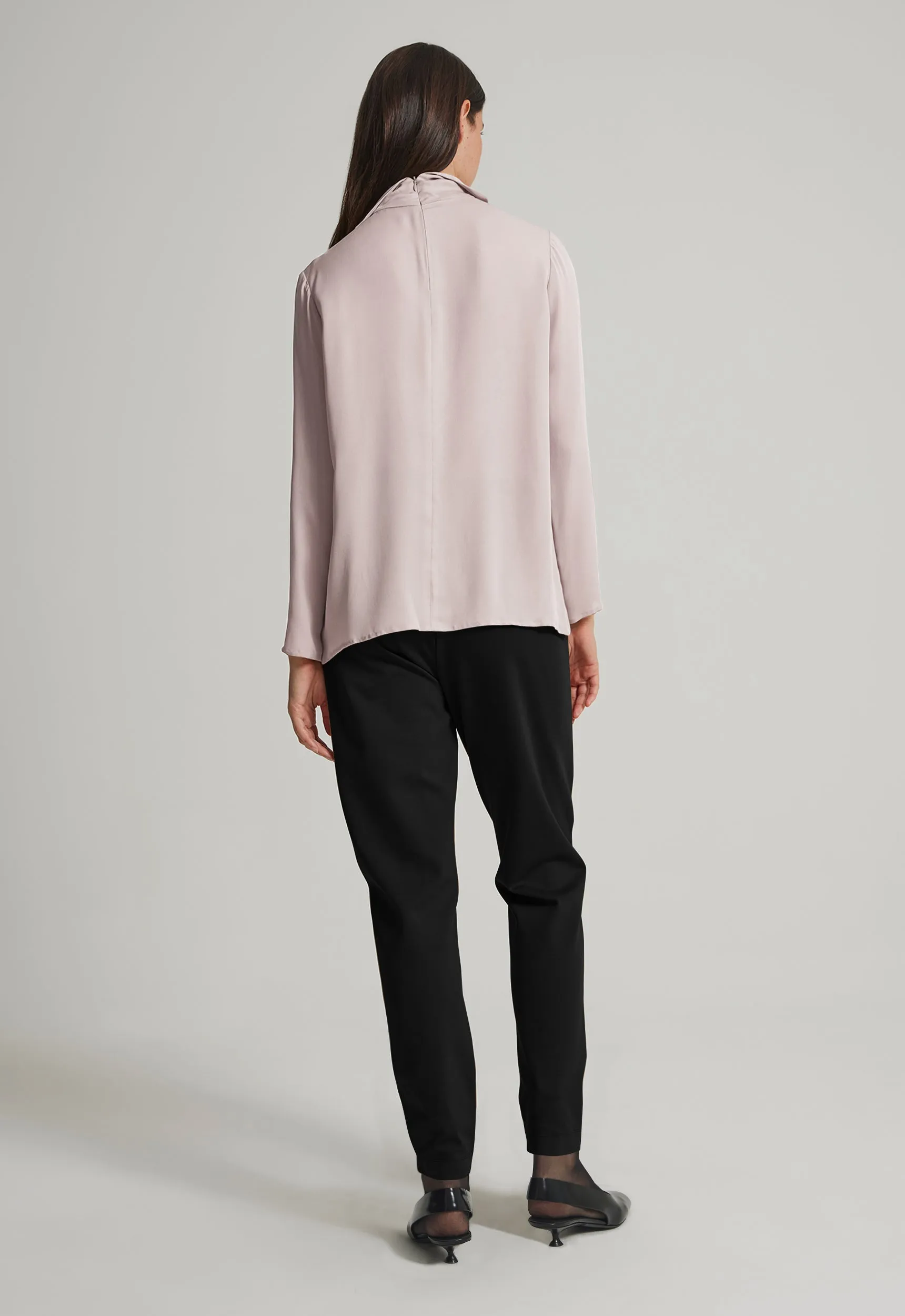 Oma Silk Top in Cologne