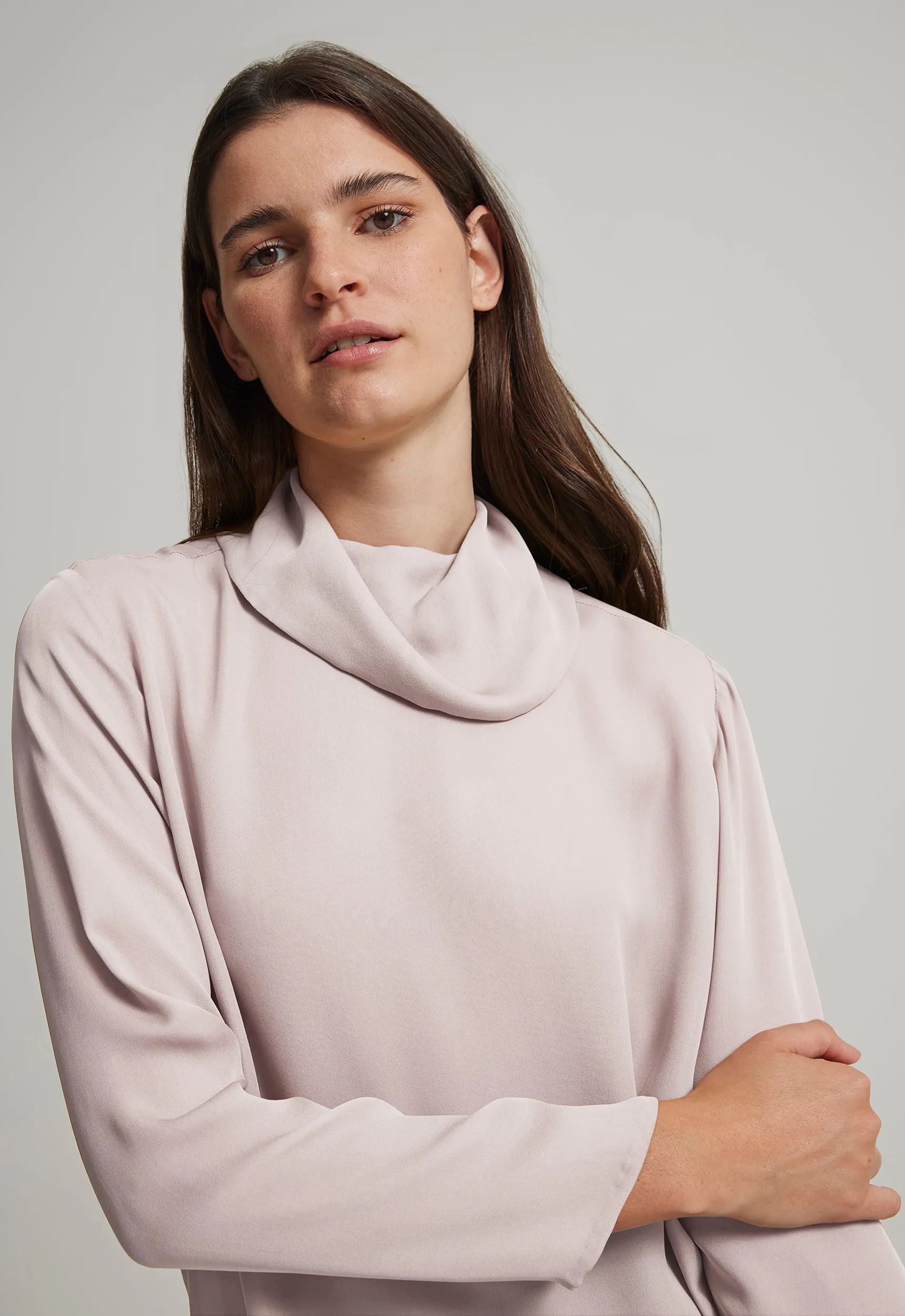 Oma Silk Top in Cologne