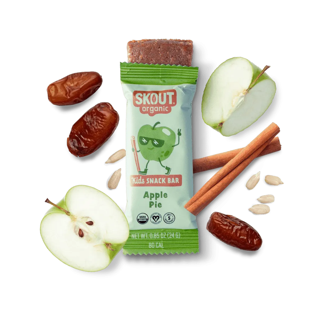 Organic Kids Snack Bar - Apple Pie (Pack)