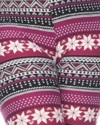 Pack of 3 Printed Leggings | PACK 175 - Black