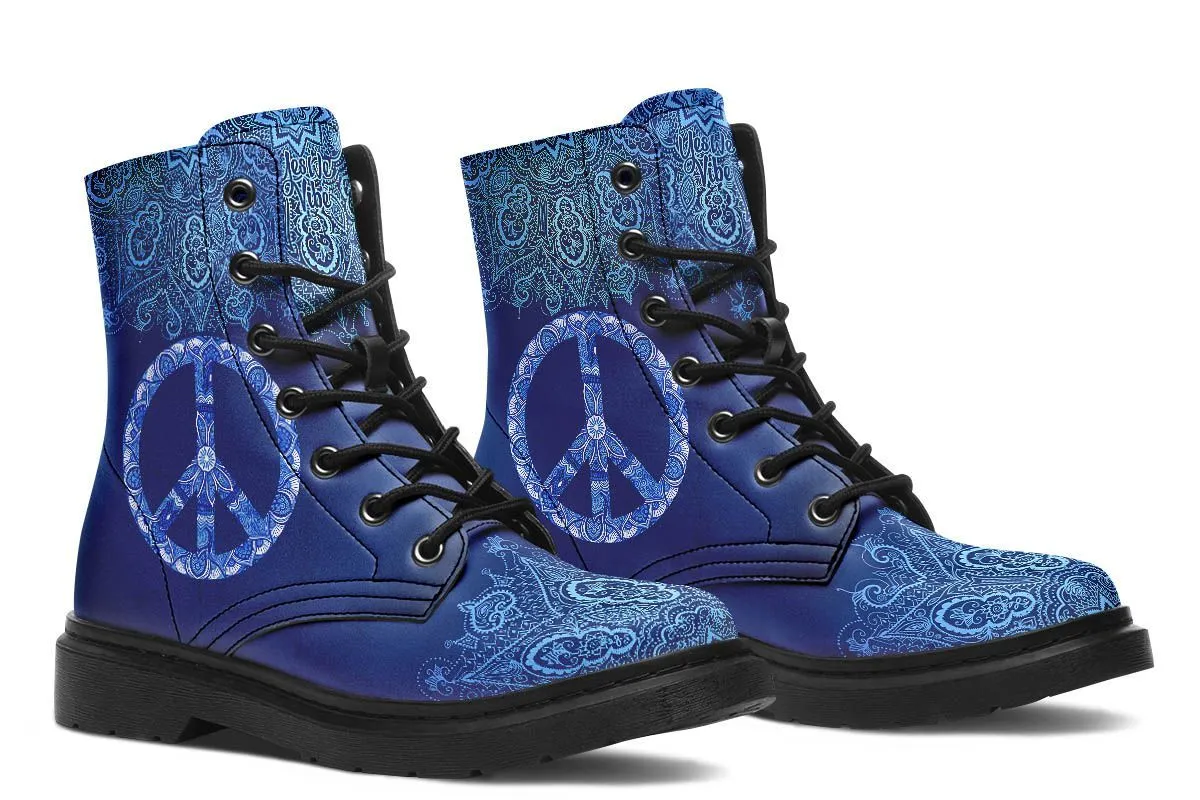 Peaceful World Dark Blue