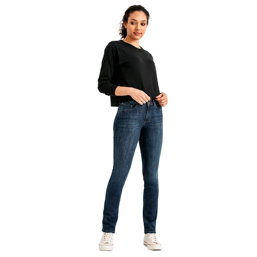 Performance Denim Slim Straight | Women's