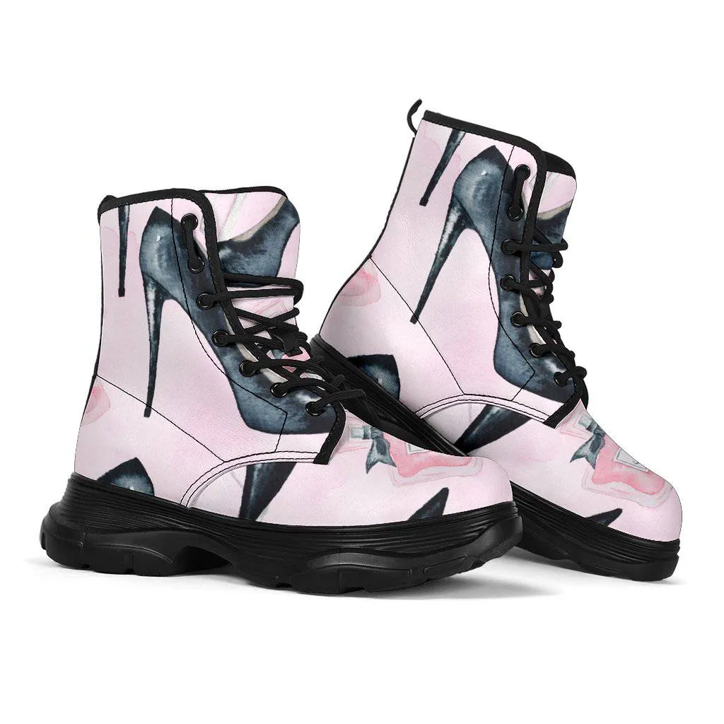 Perfume & Shoes Chunky Custom Boots