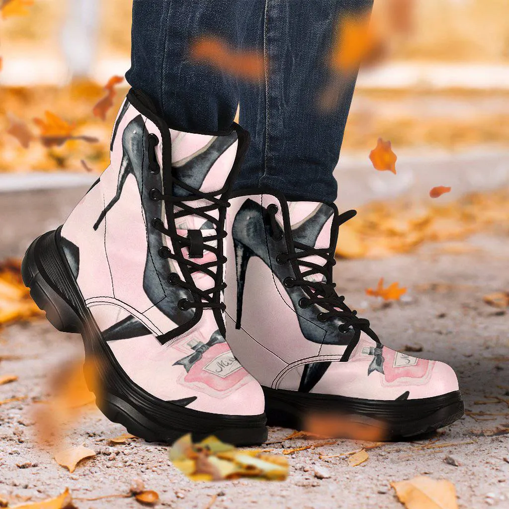 Perfume & Shoes Chunky Custom Boots