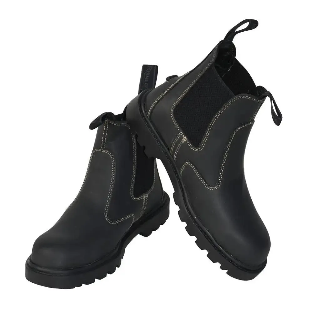 Rhinegold Nero Steel Toe Cap Boots