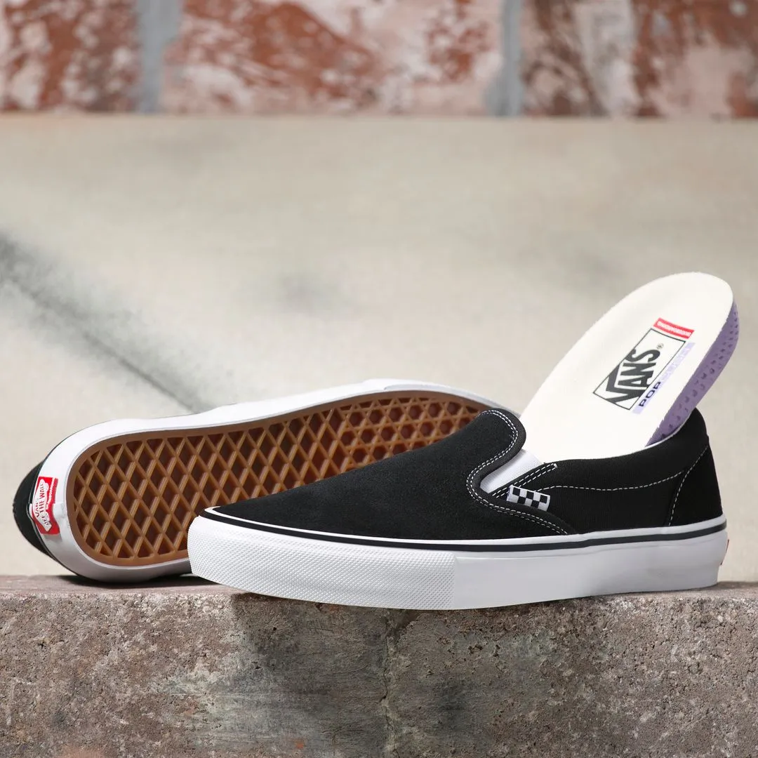 Skate Slip-On - Black/White