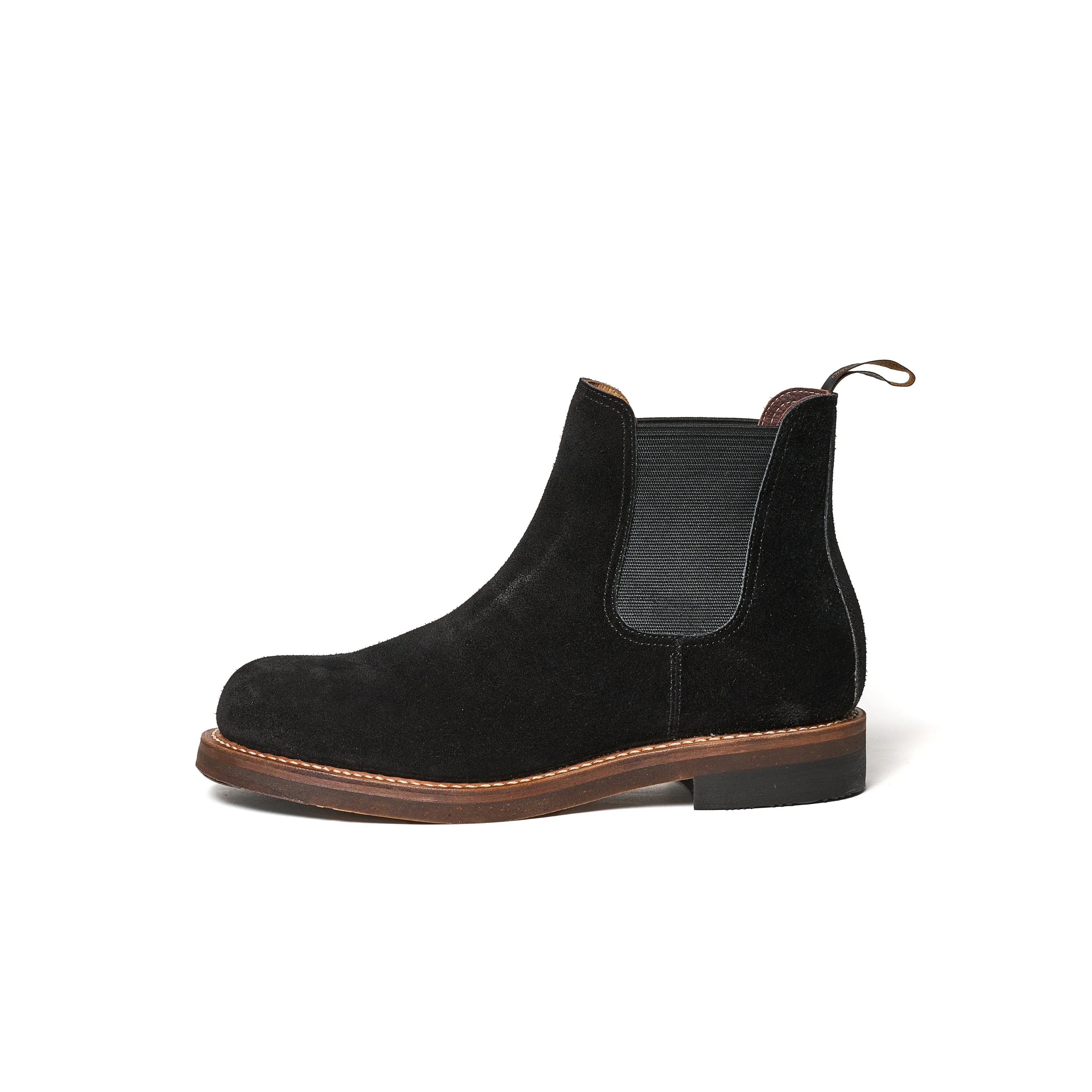 STAN (Black Oil Suede)
