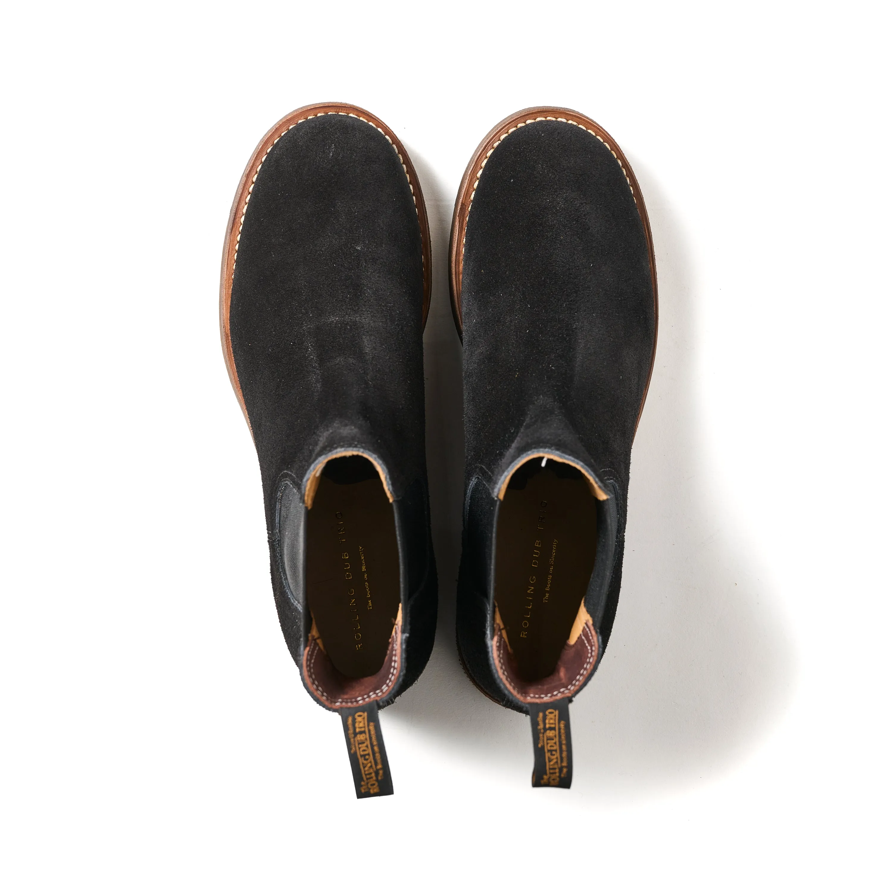 STAN (Black Oil Suede)