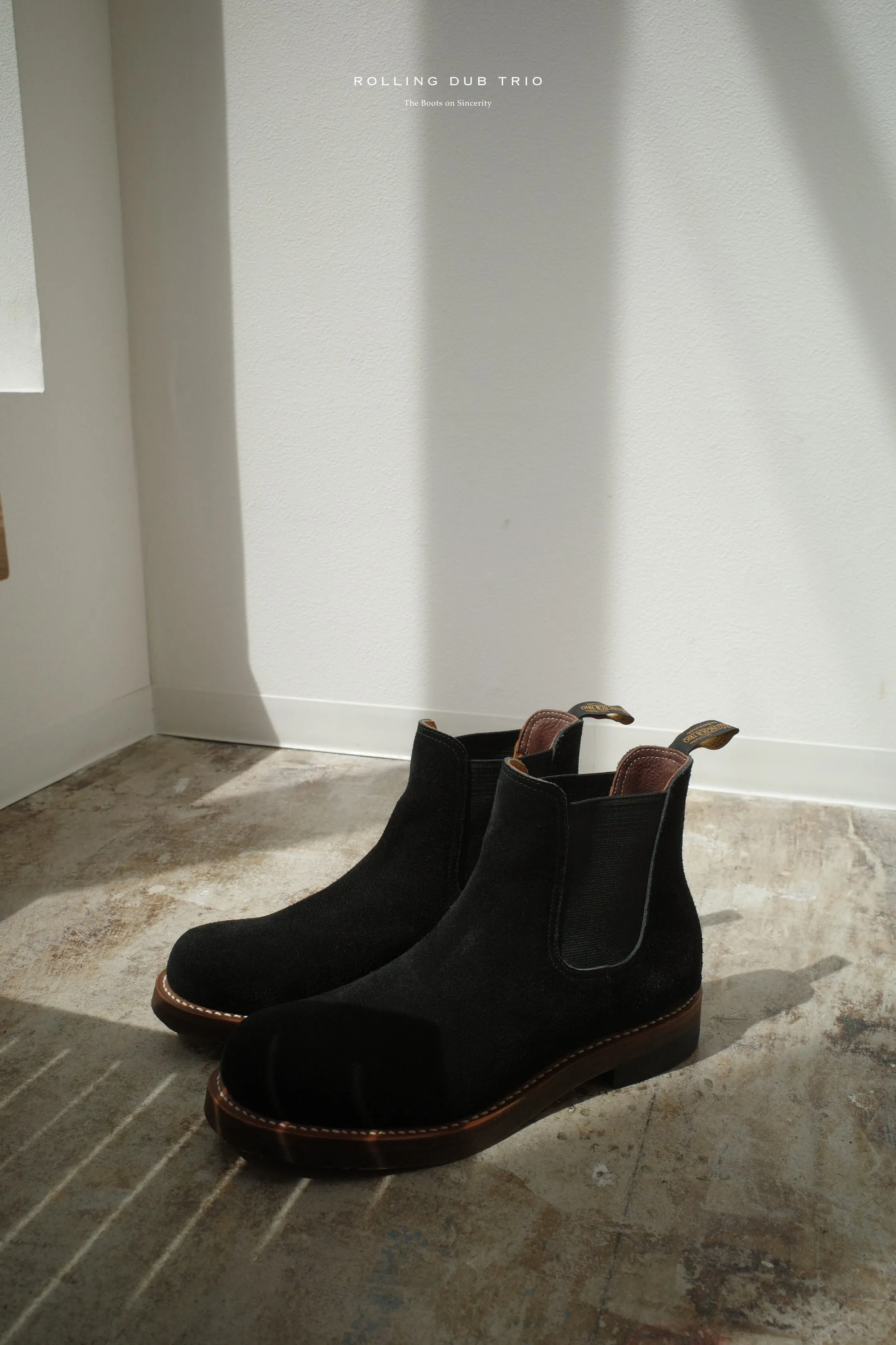 STAN (Black Oil Suede)