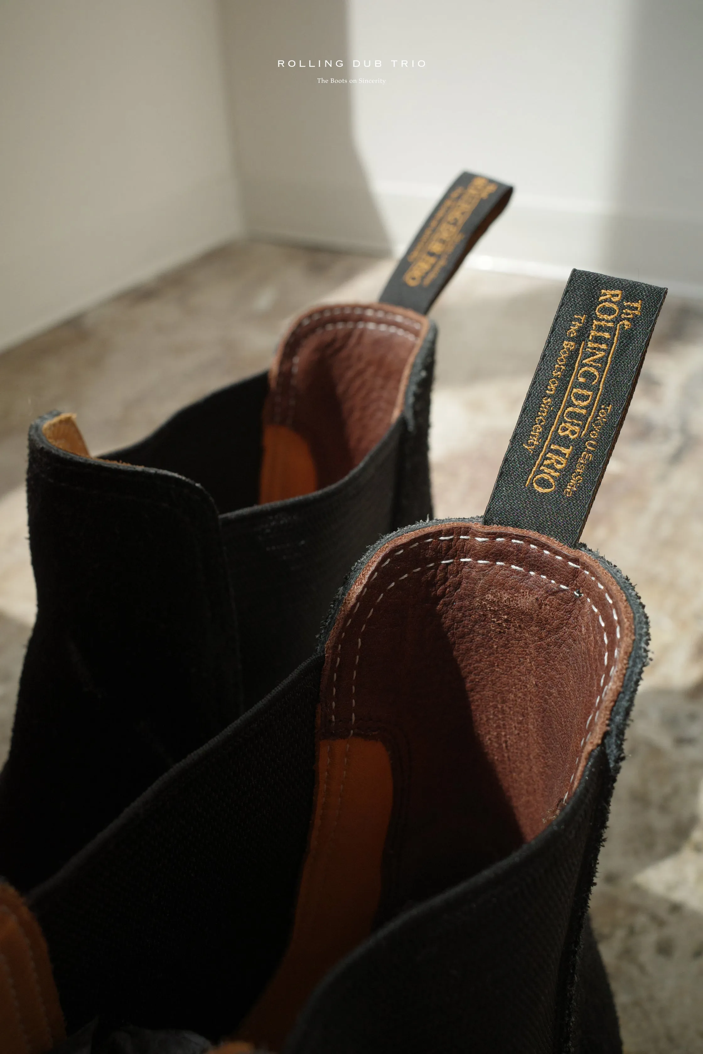 STAN (Black Oil Suede)