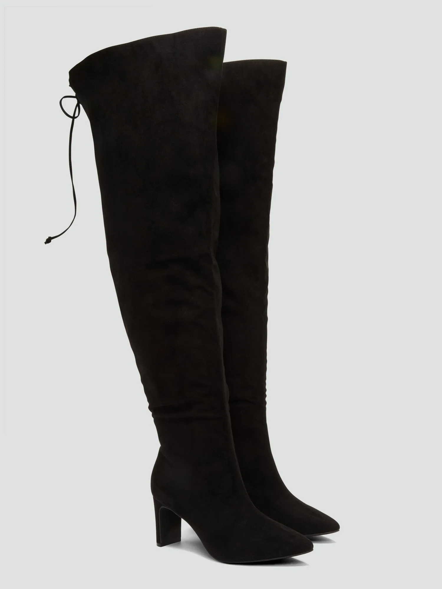 Suidi Faux Suede Thigh-High Boots