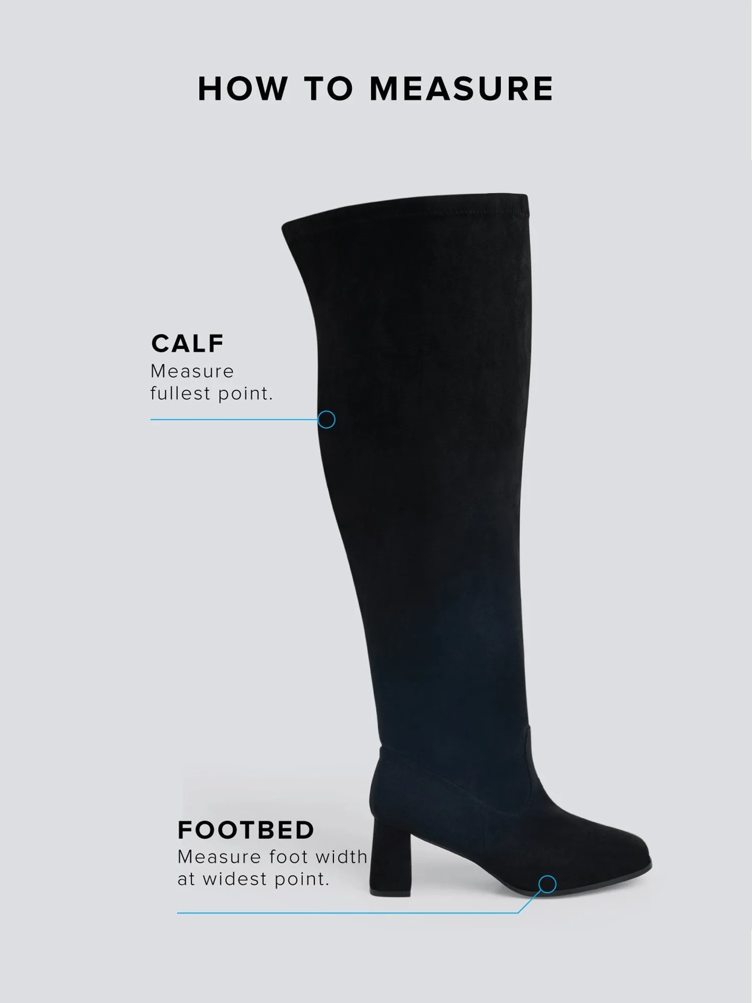 Suidi Faux Suede Thigh-High Boots