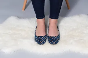 The Tatreez Flat in Blue