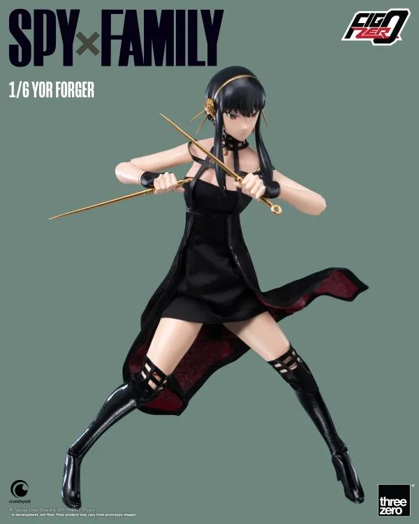 ThreeZero FigZero 1/6 Spy x Family Yor Forger Action Figure
