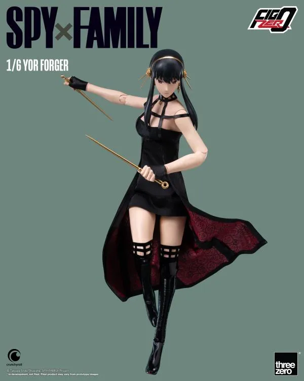 ThreeZero FigZero 1/6 Spy x Family Yor Forger Action Figure