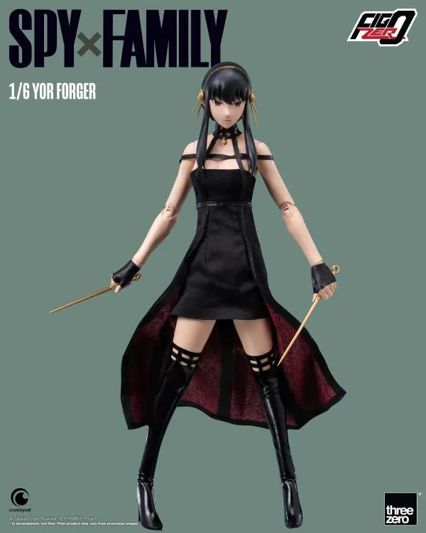 ThreeZero FigZero 1/6 Spy x Family Yor Forger Action Figure