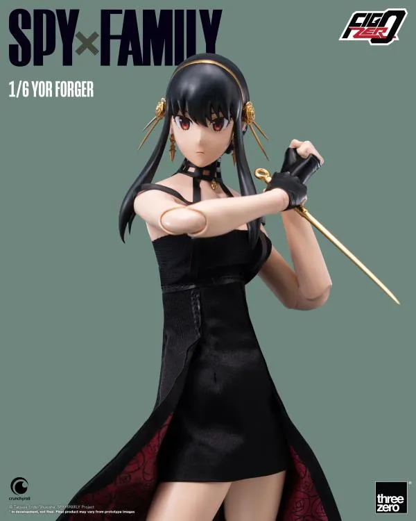 ThreeZero FigZero 1/6 Spy x Family Yor Forger Action Figure