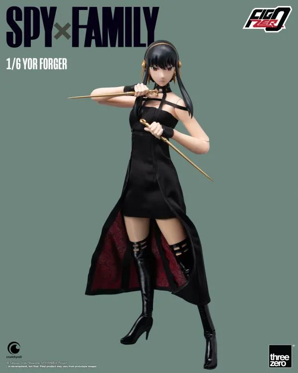 ThreeZero FigZero 1/6 Spy x Family Yor Forger Action Figure