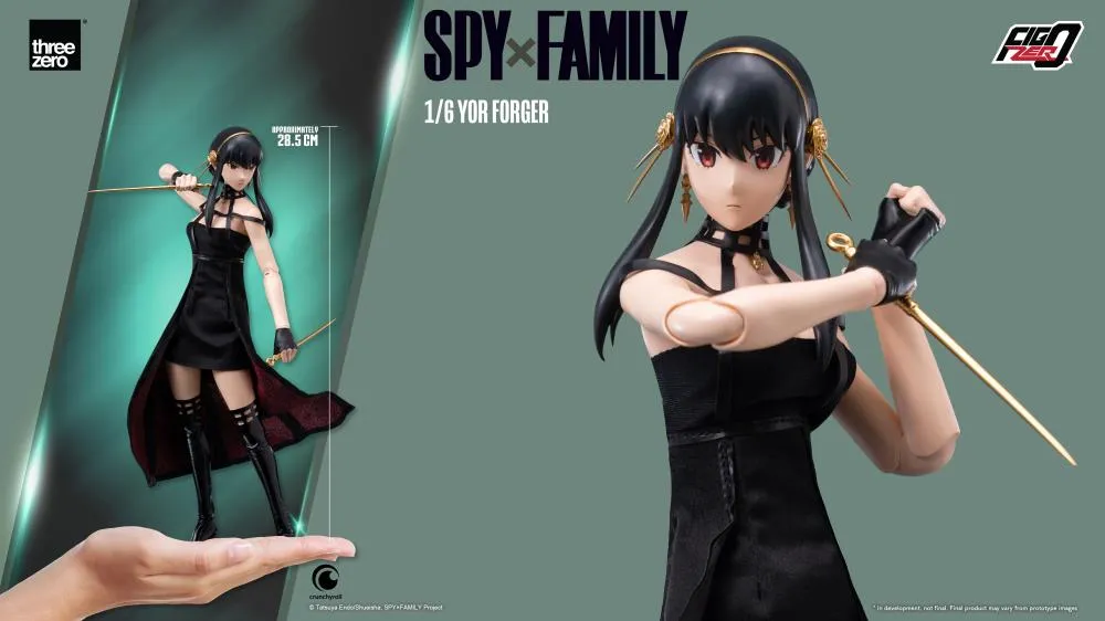 ThreeZero FigZero 1/6 Spy x Family Yor Forger Action Figure