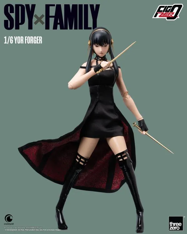 ThreeZero FigZero 1/6 Spy x Family Yor Forger Action Figure
