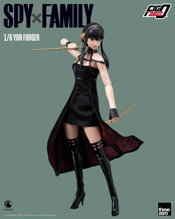 ThreeZero FigZero 1/6 Spy x Family Yor Forger Action Figure