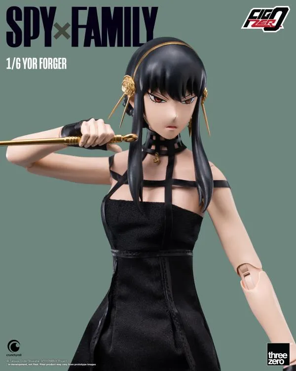 ThreeZero FigZero 1/6 Spy x Family Yor Forger Action Figure