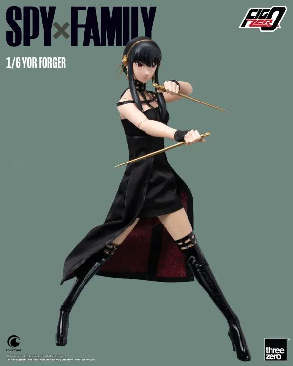 ThreeZero FigZero 1/6 Spy x Family Yor Forger Action Figure
