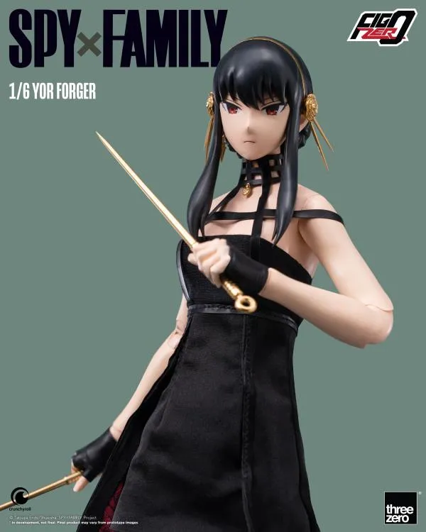 ThreeZero FigZero 1/6 Spy x Family Yor Forger Action Figure