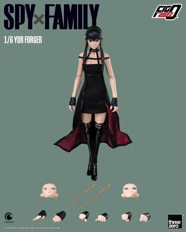 Threezero Spy X Family FigZero 1/6 Scale Collectible Figure - Yor Forger