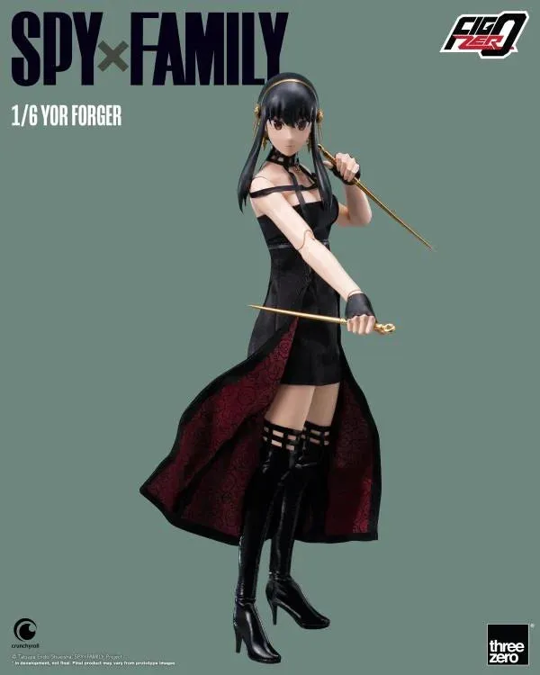 Threezero Spy X Family FigZero 1/6 Scale Collectible Figure - Yor Forger