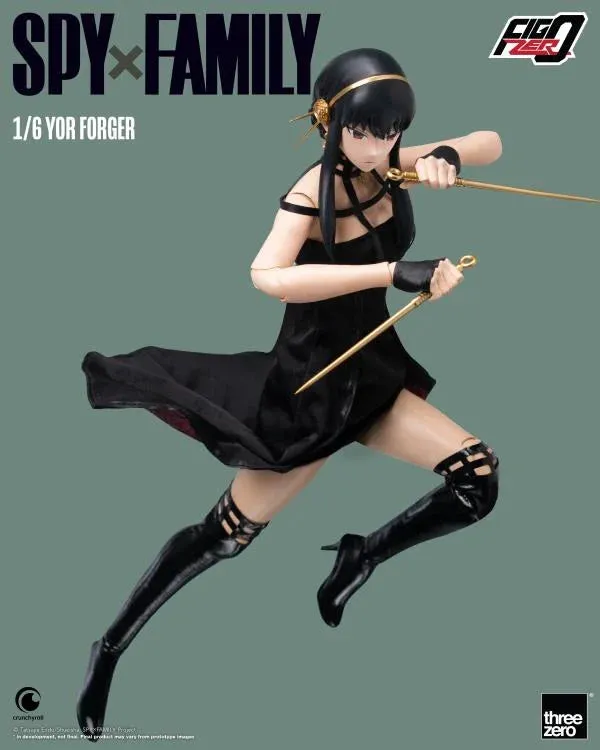 Threezero Spy X Family FigZero 1/6 Scale Collectible Figure - Yor Forger