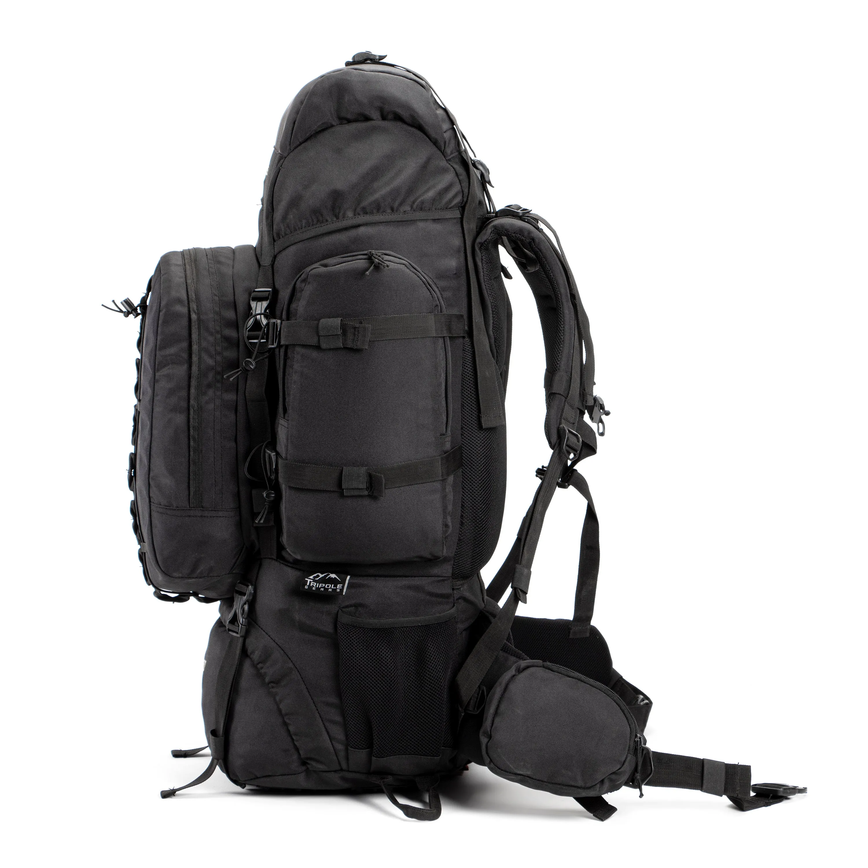 Tripole Colonel Series 80 Litre Rucksack   Detachable Day Pack & Rain Cover