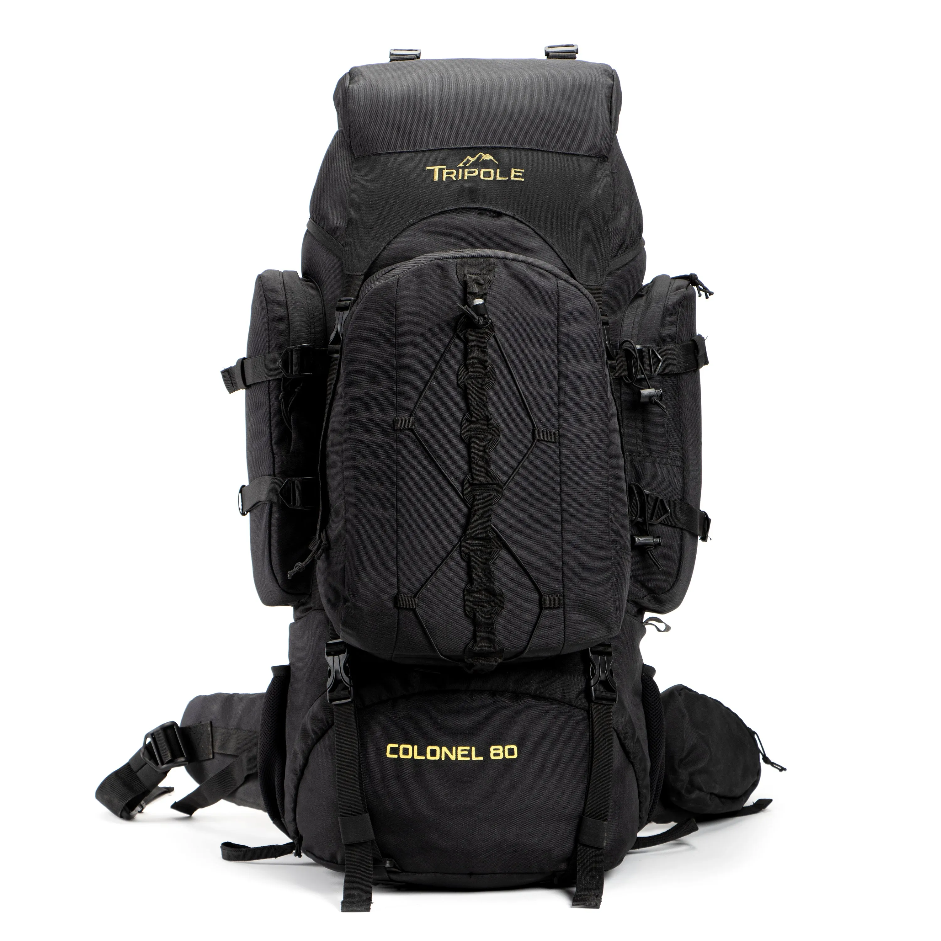 Tripole Colonel Series 80 Litre Rucksack   Detachable Day Pack & Rain Cover